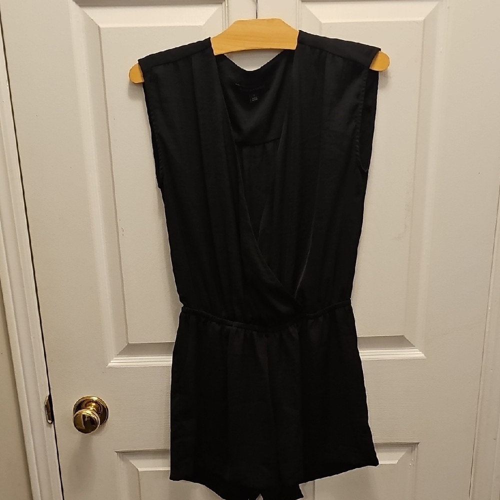 Banana Republic Elegant Black Romper